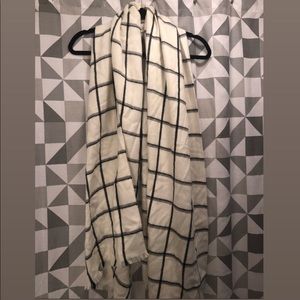 Anthropologie patterned blanket scarf